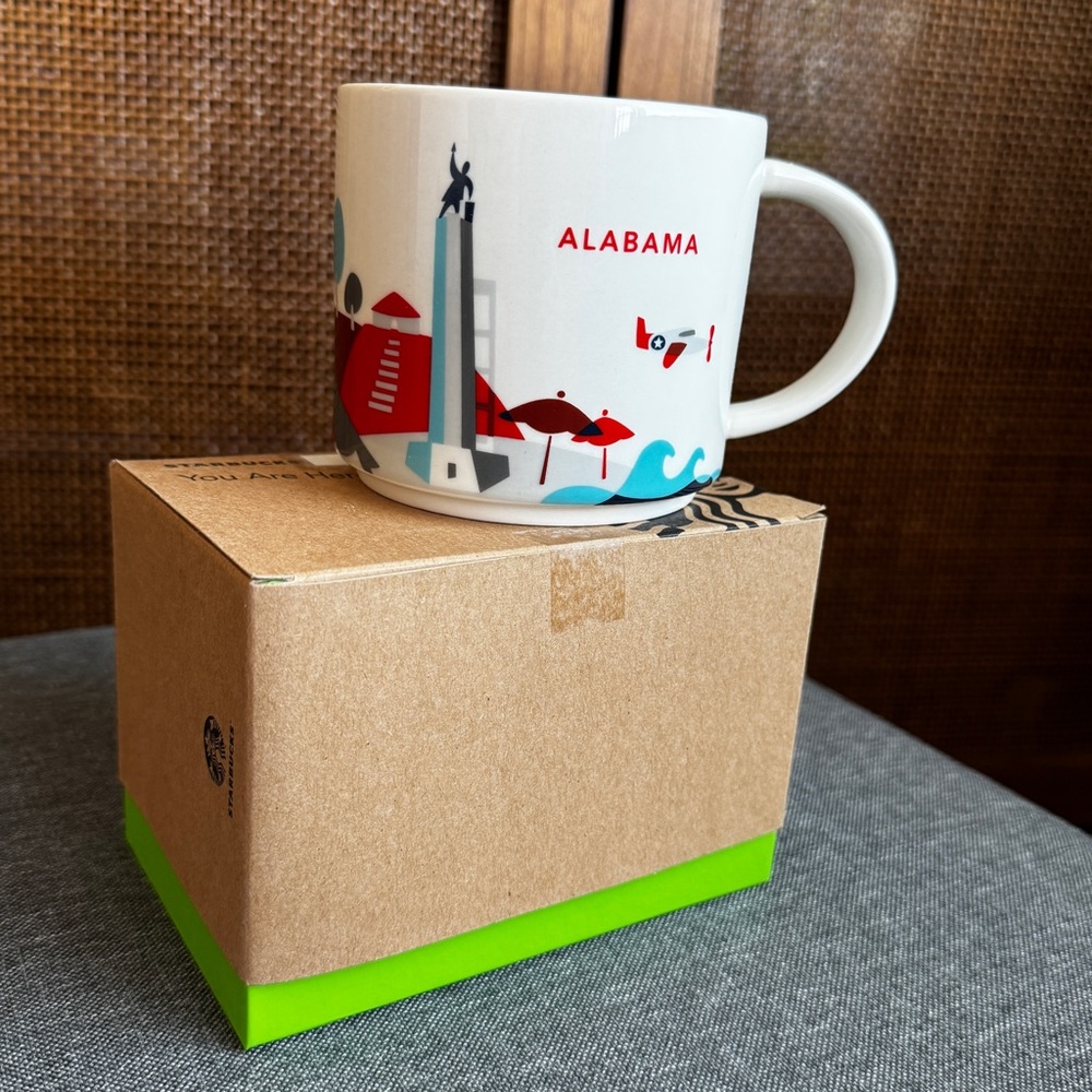NIB Starbucks ALABAMA “You Are Here” Collection